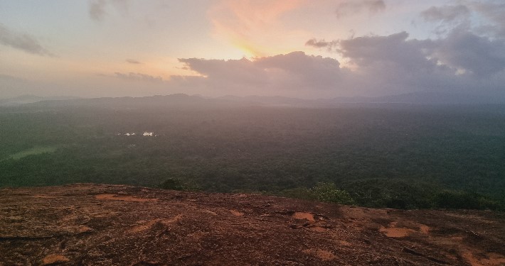 Sunset on Pidurangala